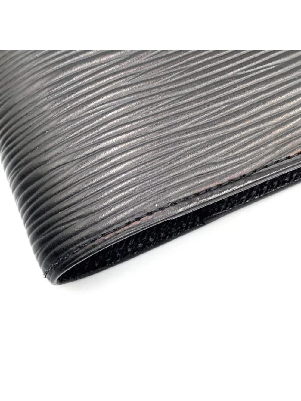 Louis Vuitton Epi Agenda PM Leather Black Notebook Cover